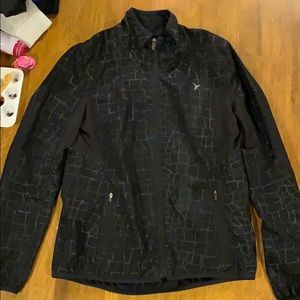 Black old navy windbreaker